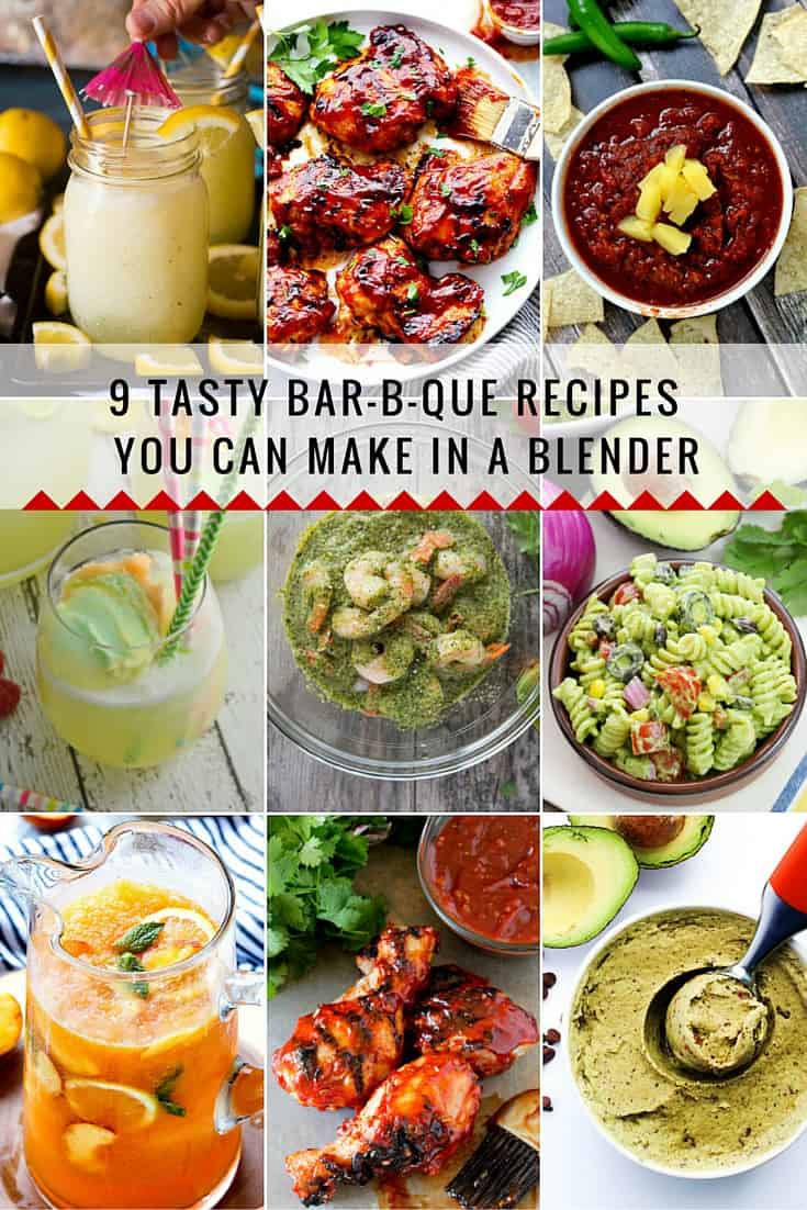 9 Tasty Recipes You Can Make In Your Blender collage.