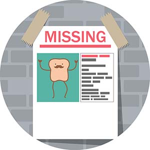 404 Missing Poster
