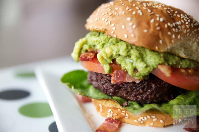Guacamole Bacon Burger // Tried and Tasty