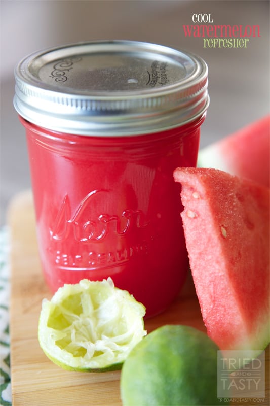 Cool Watermelon Refresher // Tried and Tasty
