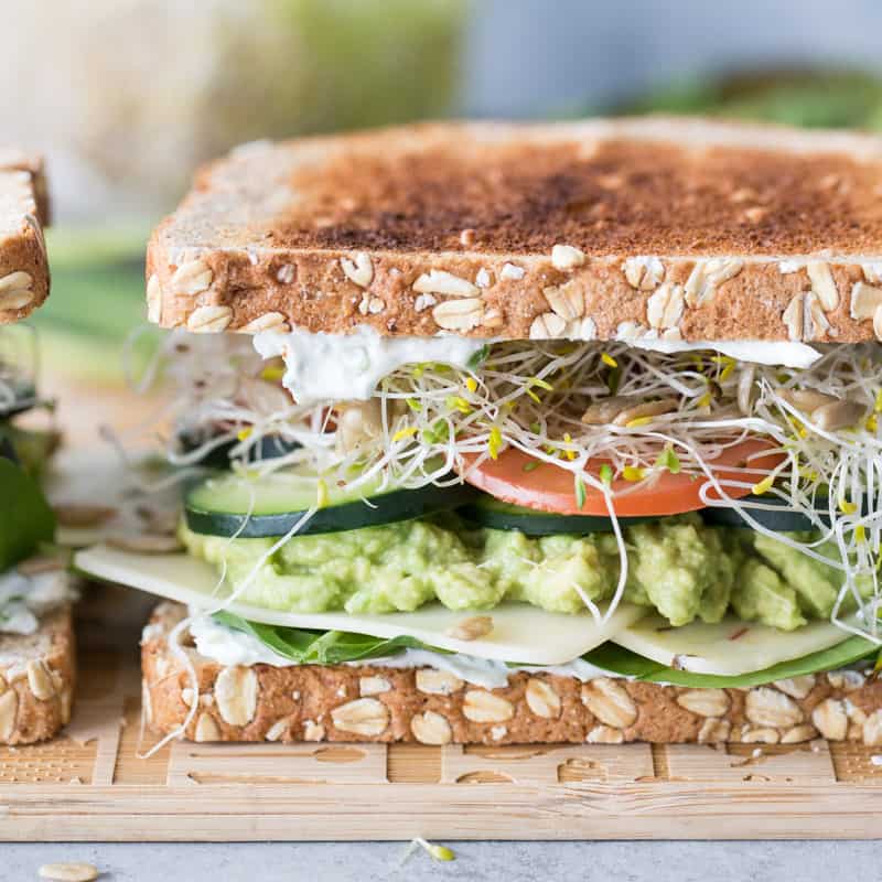 The Ultimate Veggie Sandwich Video Tried And Tasty