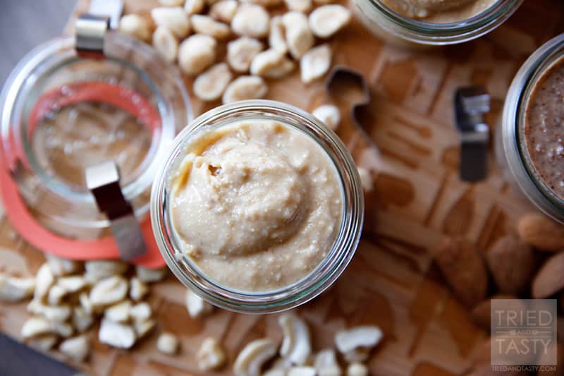 Homemade Nut Butter // Tried and Tasty