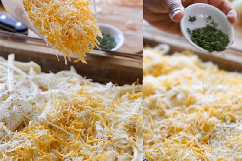 Cheesy Holiday Potatoes - Tried and Tasty