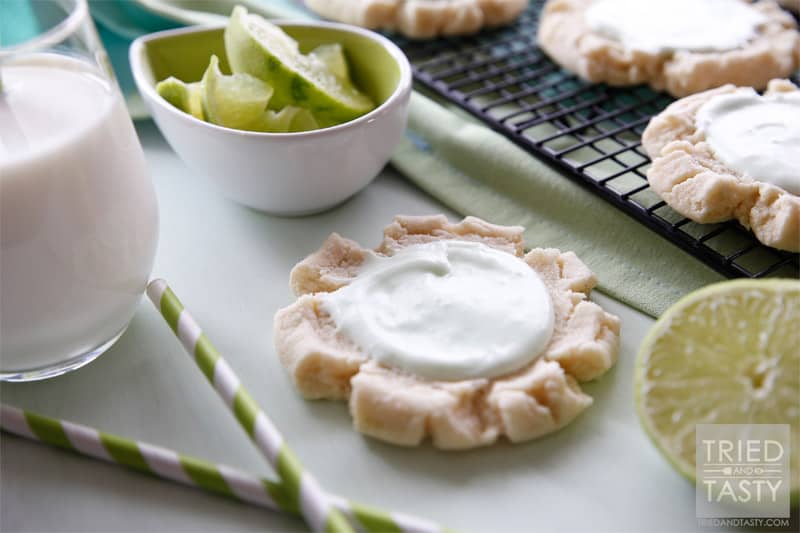 Lime 'Swig' Sugar Cookies // Tried and Tasty