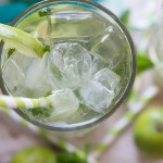 Minty Lime Water // For a cool, crisp and refreshing beverage, try this simple three-ingredient water! If you've ever needed help getting your daily water intake, this Minty Lime Water will help you reach your goals! | Tried and Tasty