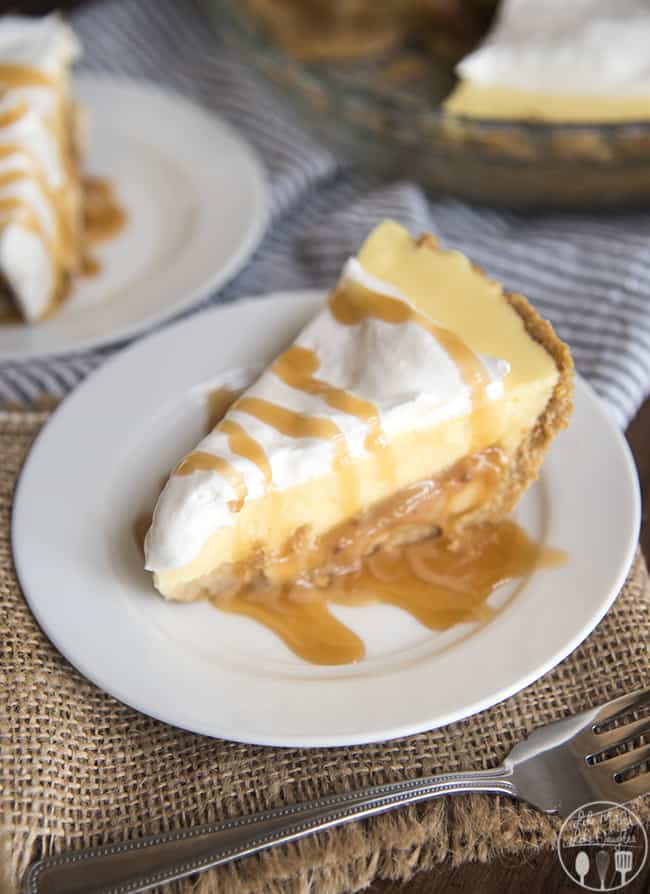 Karamell-Banane Cream Pie