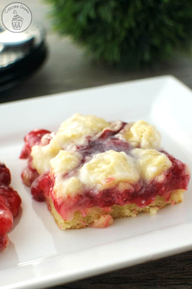 Barres à la tarte aux cerises