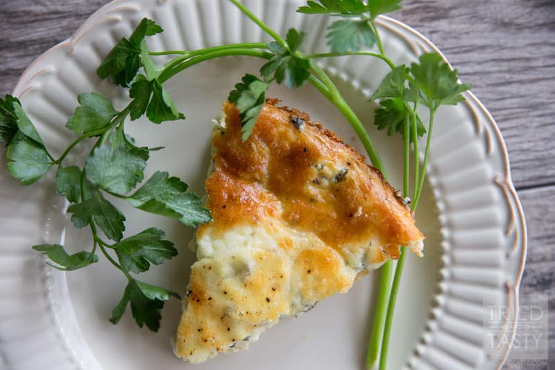 Spinach Artichoke & Parmesan Breakfast Pie Tried and Tasty