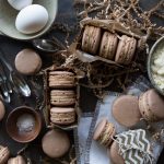 Dark Chocolate Salted Caramel French Macarons | These French Macaron’s are as tasty as they are beautiful! Dark Chocolate and Caramel are perfectly fused together between two crispy, airy layers of perfection. | Tried and Tasty